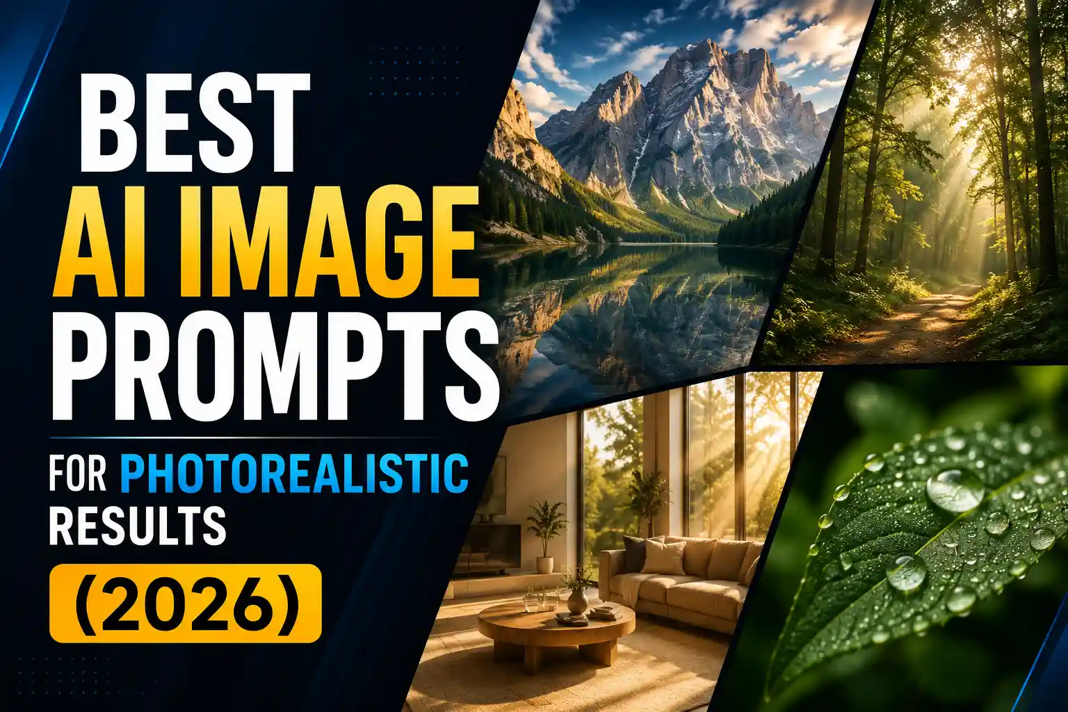 Best AI Image Prompts for Photorealistic Results (2026)